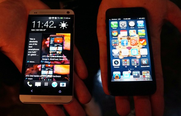 So sánh HTC One và Galaxy note 2 chi tiết - 3