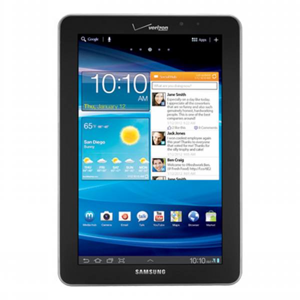 So sánh Samsung Galaxy Tab 7.7 với Ipad Mini  - 2