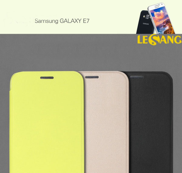 Bao da Galaxy E7 Rock Tough siêu mỏng 1