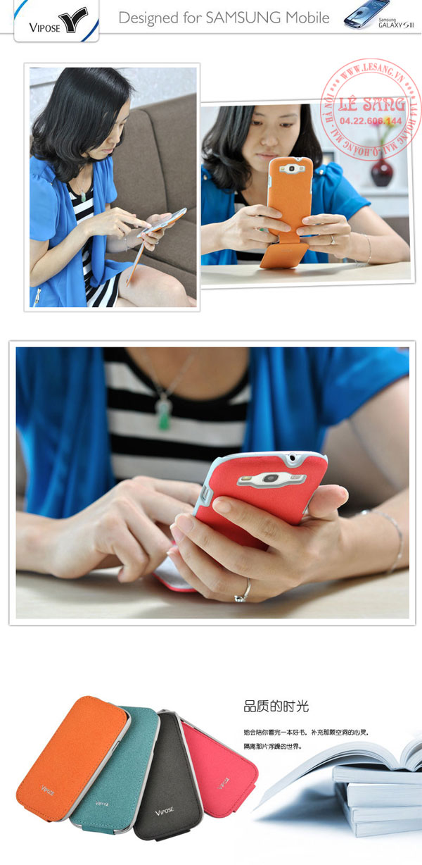 bao da galaxy s3 vipose