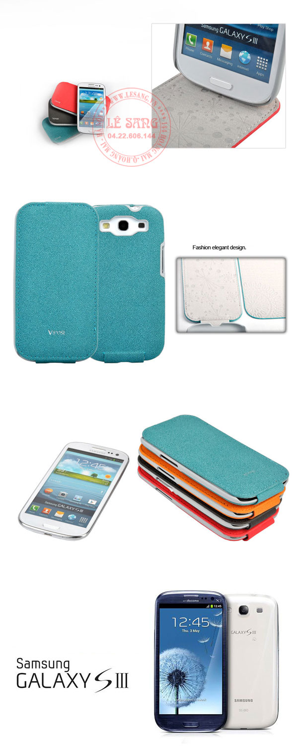 bao da galaxy s3 gập đứng