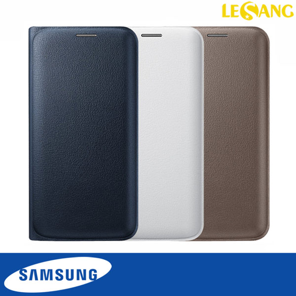 Bao da Galaxy S6 Edge Flip Wallet chính hãng 1