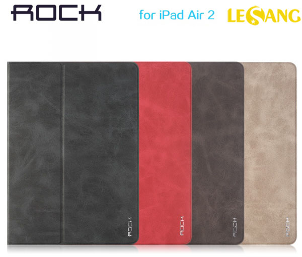 Bao da ipad Air 2 Rock Rotate xoay 360 độ 1