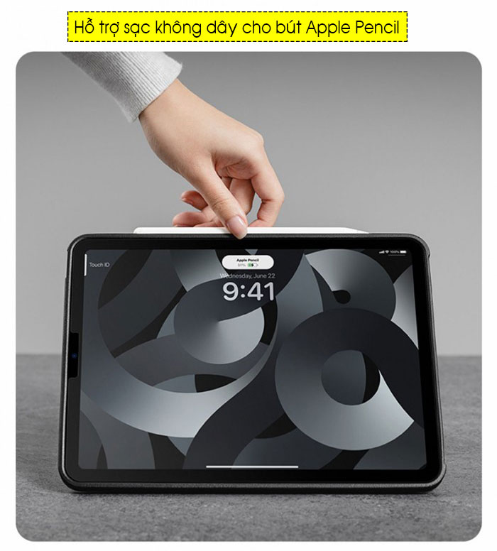 Bao da iPad Pro 11/iPad Air 5 Mageasy Vivaz M+ 7