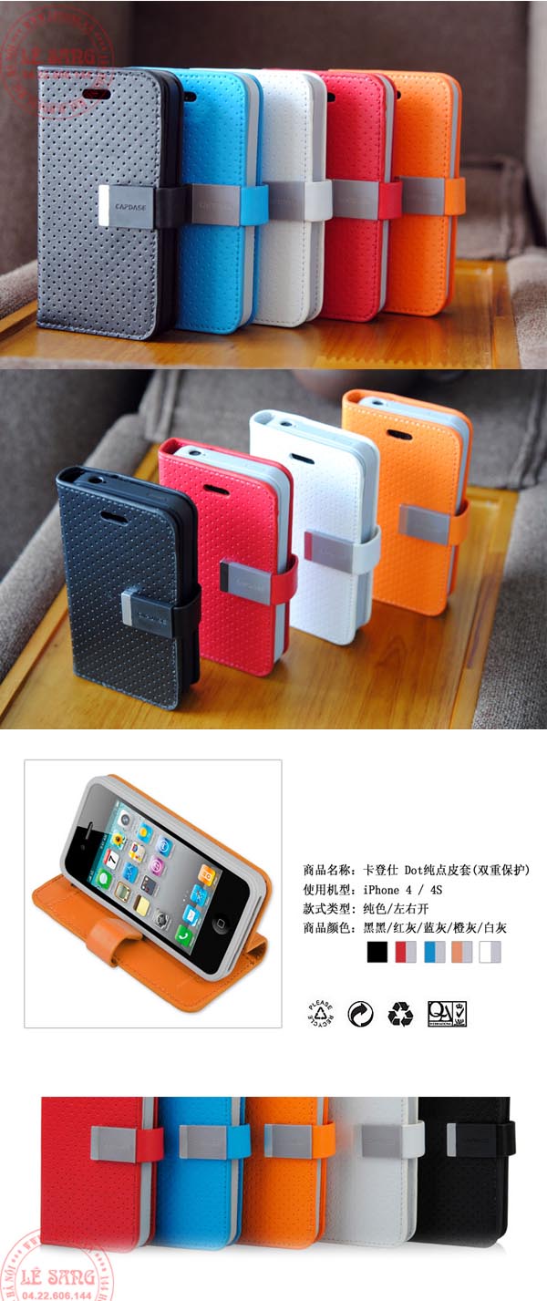 bao da iphone 4s cao cấp