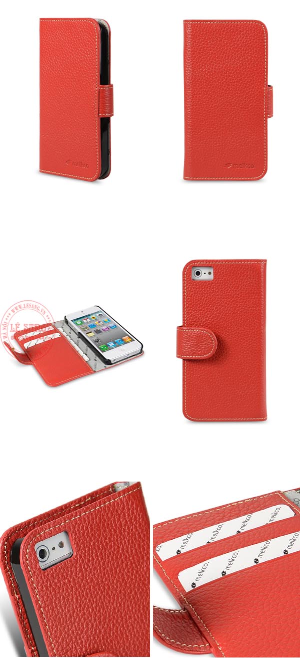bao da iphone 5 màu đỏ