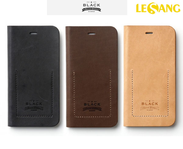 Bao da iphone 6 Plus Black Tesoro da thật 12