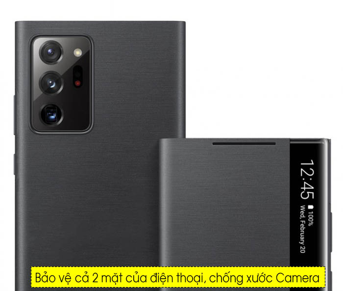 Bao da Clear View Note 20 Ultra Wallet Cover chính hãng Samsung (Full Box) 5
