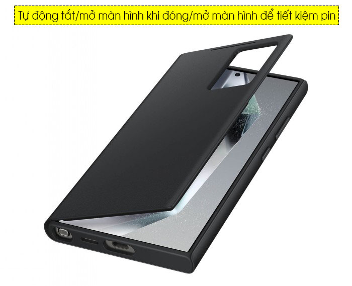 Bao da Galaxy S24 Ultra Smart View Wallet Chính hãng Samsung (Full Box) 4