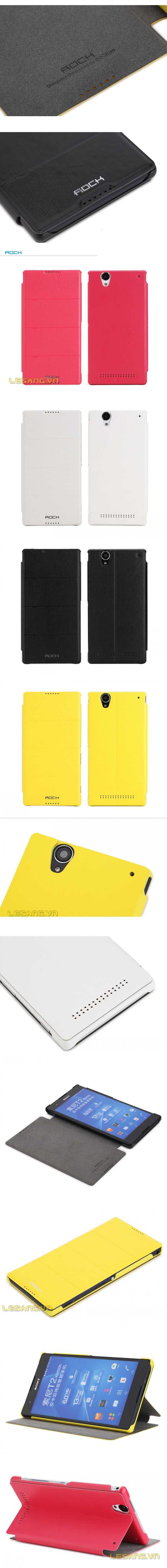 Bao da Sony Xperia T2 Ultra Rock Excel 32