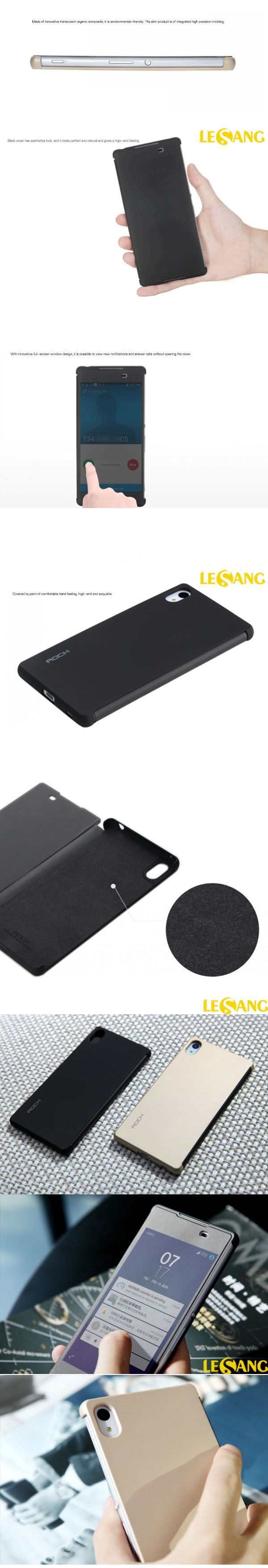Bao da Sony Z3+/Z4 Rock DR View 33