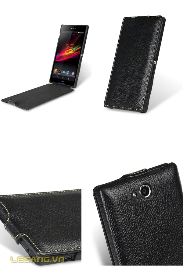 bao da sony xperia c melkco