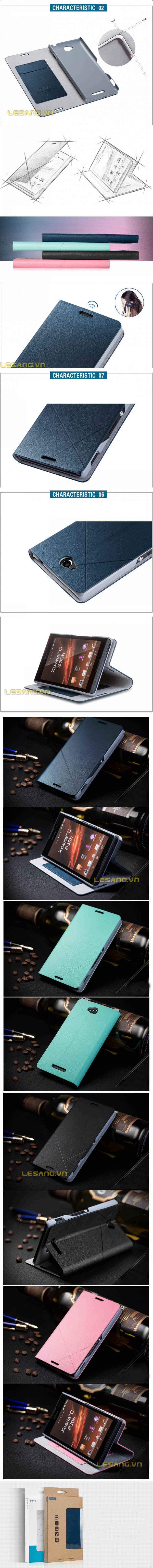 bao da sony xperia c msv