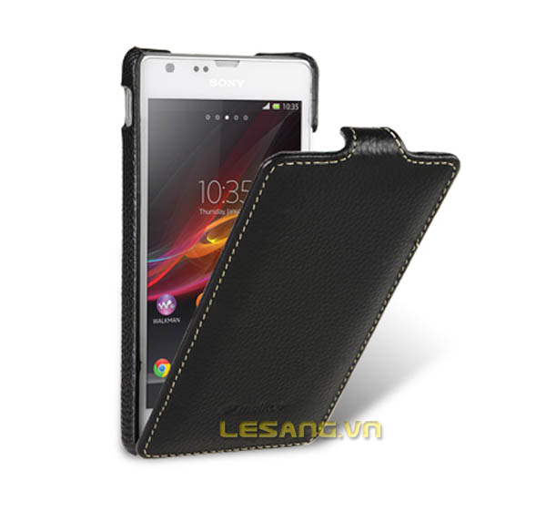 bao da xperia sp melkco