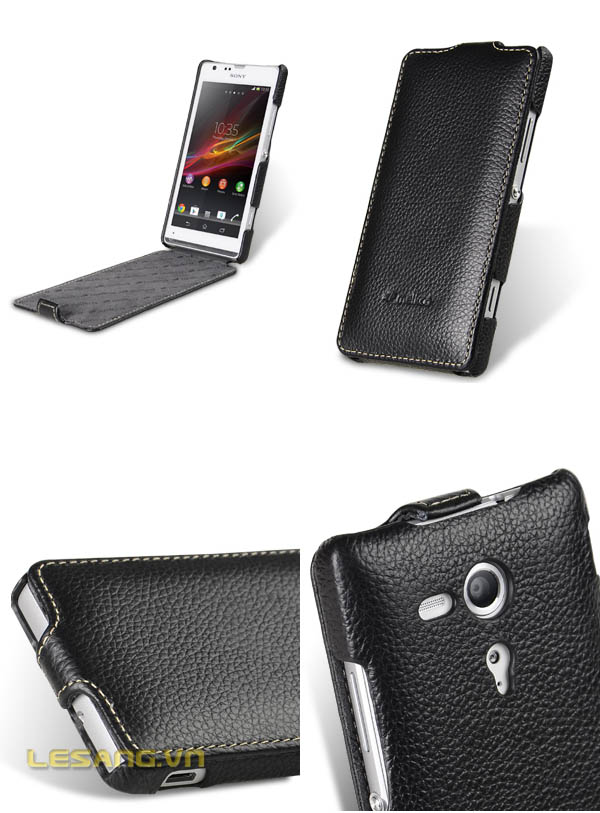 bao da xperia sp cao cấp