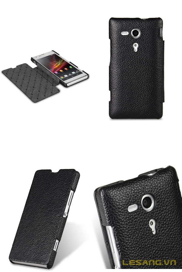 bao da xperia sp chính hãng da thật