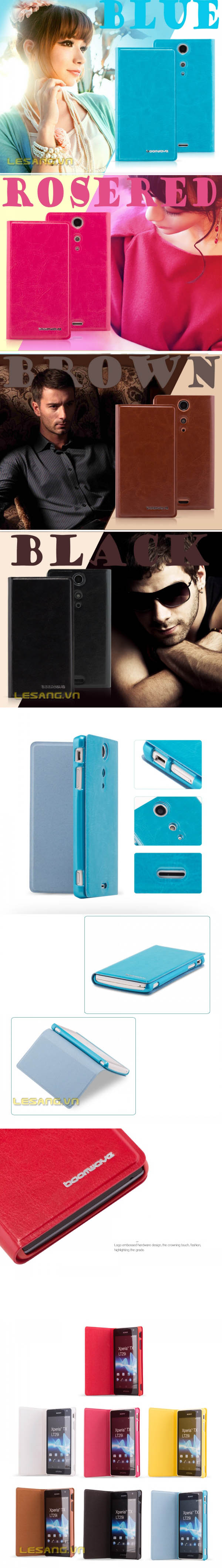 bao da xperia tx lt29i boomwave