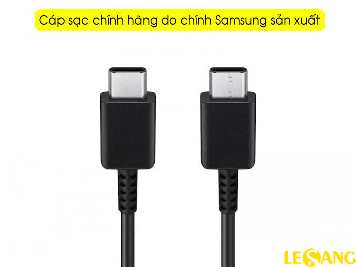 Dây cáp sạc USB - C to USB - C chính hãng Samsung Note 10 2