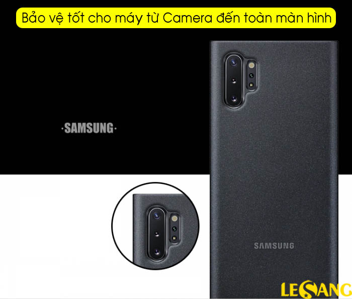 Bao da Clear View Note 10 Standing Cover chính hãng Samsung (Full Box) 4
