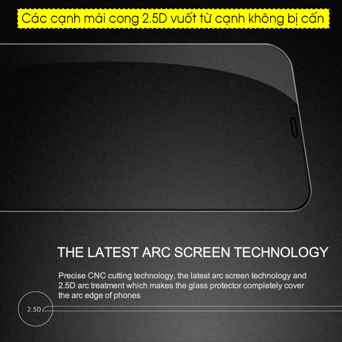 Kính cường lực iPhone 12 Pro Max Nillkin CP+ Pro Full màn hình 2