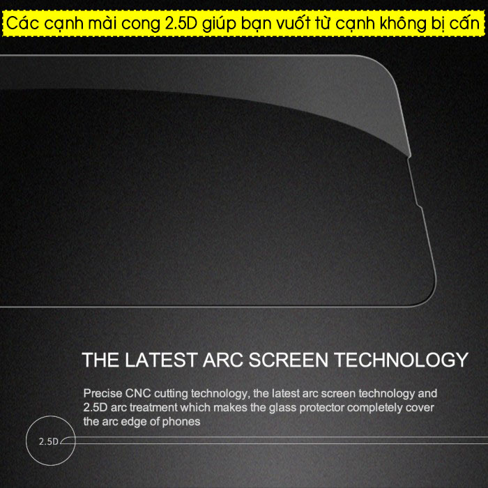 Kính cường lực iPhone 13 Pro Max Nillkin CP+ Pro Full màn hình 2