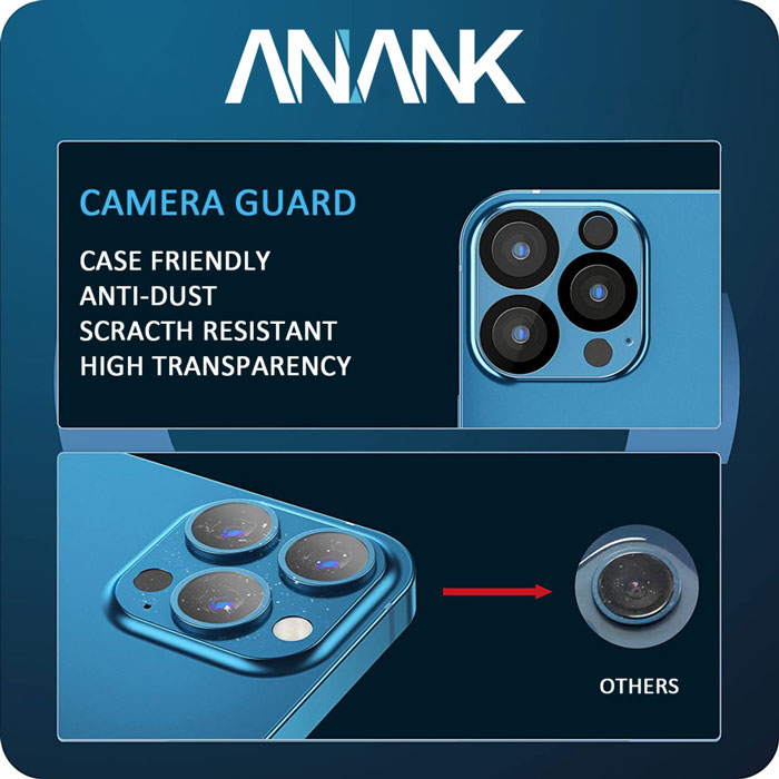 Miếng dán bảo vệ Camera iPhone 13 Pro / 13 Pro Max Anank Glass Pro 9H 1