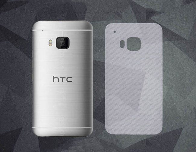 Miếng dán Full mặc sau HTC One M9 vân Carbon 1