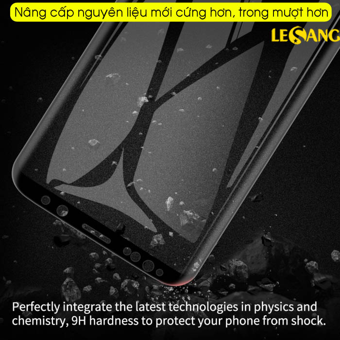 Dán kính cường lực Samsung S9 Nillkin DS+ MAX Full Keo - Full màn hình 4