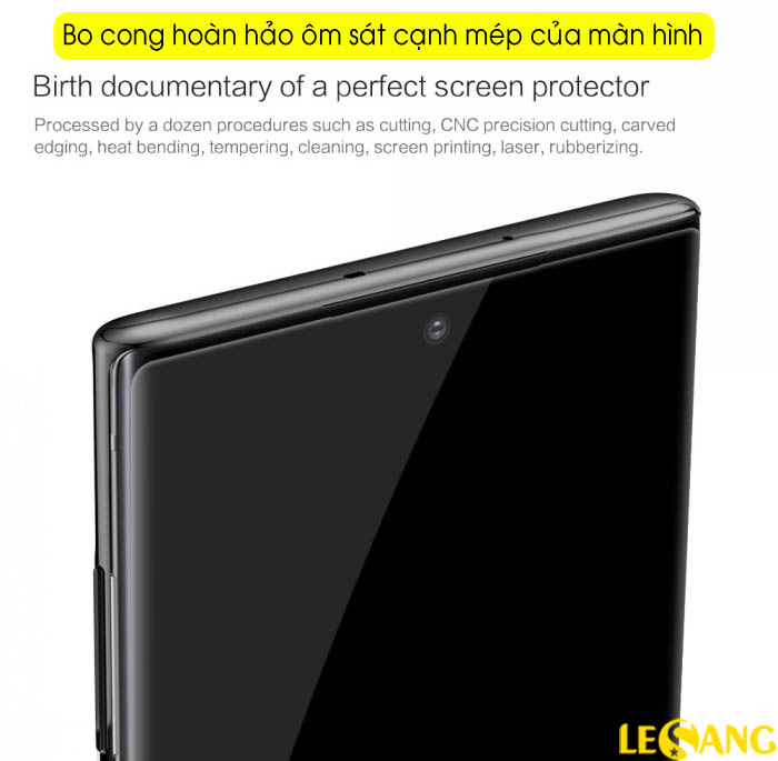 Dán kính cường lực Samsung Note 10 Nillkin Cp+ Max Full màn hình 23