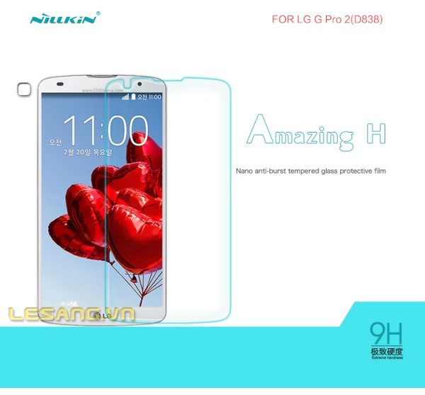 Dán kính cường lực LG G Pro 2 Nillkin Amazing 1