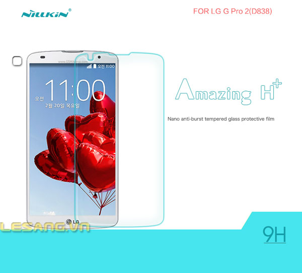 Kính cường lực LG G Pro 2 Amazing H+ 12548
