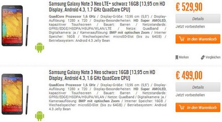 Giá bán Galaxy Note 3 Neo không hề rẻ - 1