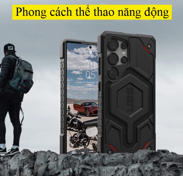 Ốp lưng Galaxy S25 Ultra UAG Monarch Pro Kevlar123