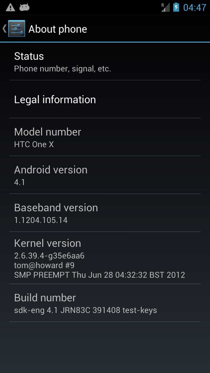 Video Android 4.1 Jelly Beam cho HTC One X - 2