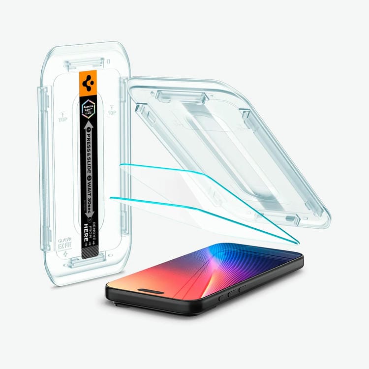 Kính cường lực iPhone 17 Pro Max Spigen Glas.tR EZ FIT - Không có viền đen 14