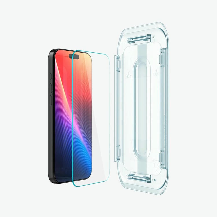 Kính cường lực iPhone 17 Pro Max Spigen Glas.tR EZ FIT - Không có viền đen 12