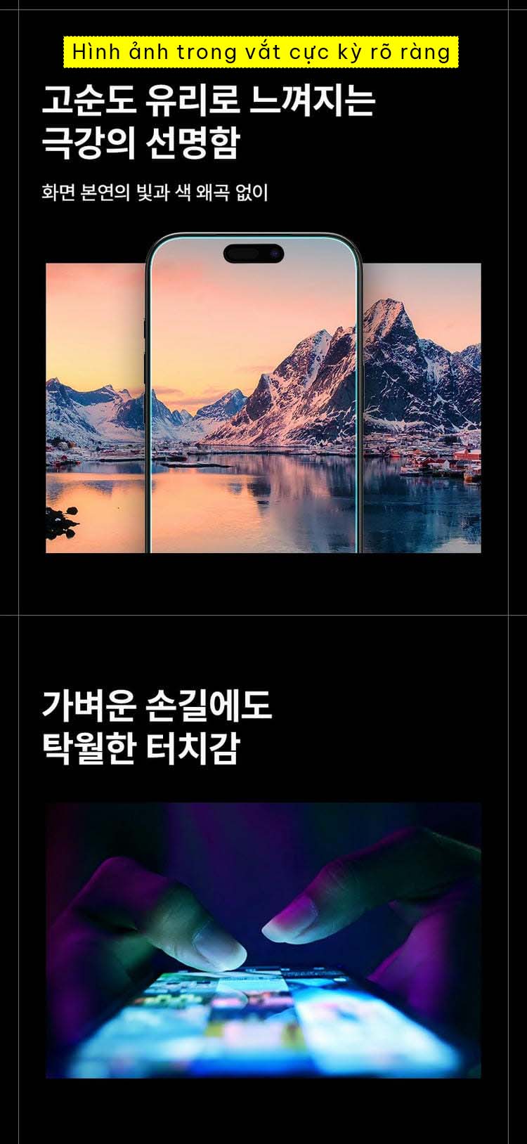 Kính cường lực iPhone 17 Pro Max Spigen Glas.tR EZ FIT - Không có viền đen 7