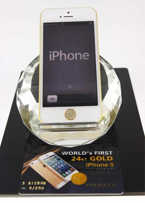 Iphone 5 mạ vàng đắt khách tại Việt Nam - 2