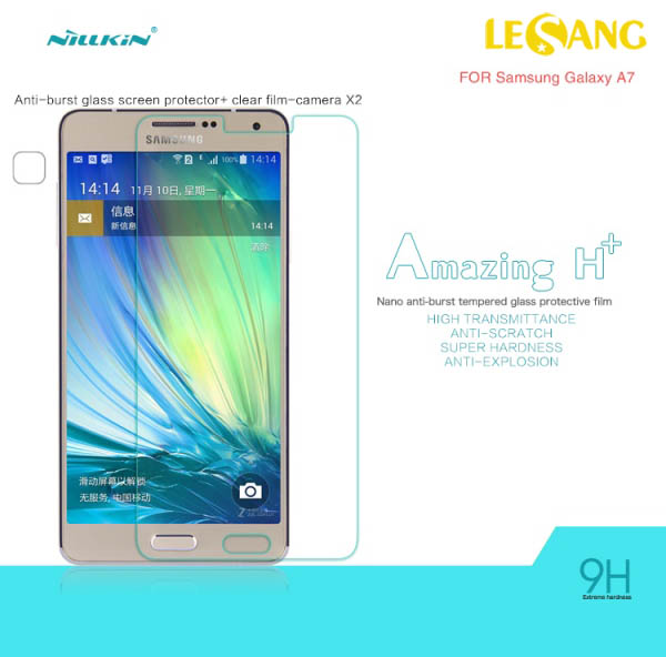 Kính cường lực Galaxy A7 Nillkin H+ 1
