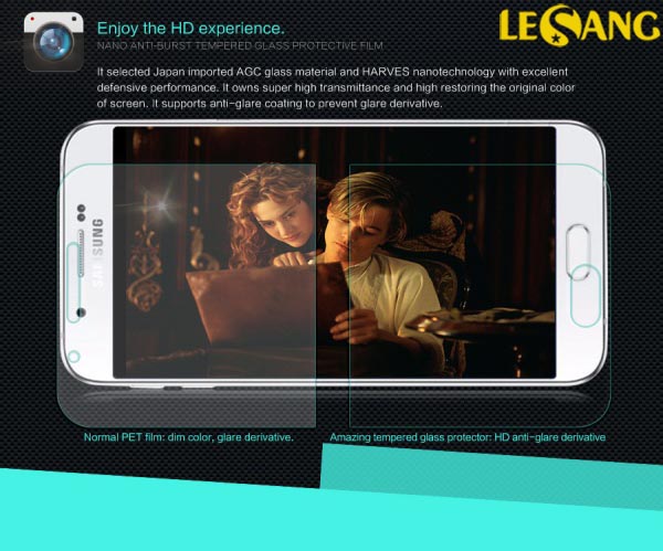 Dán kính cường lực Galaxy A8 Nillkin H+ 2