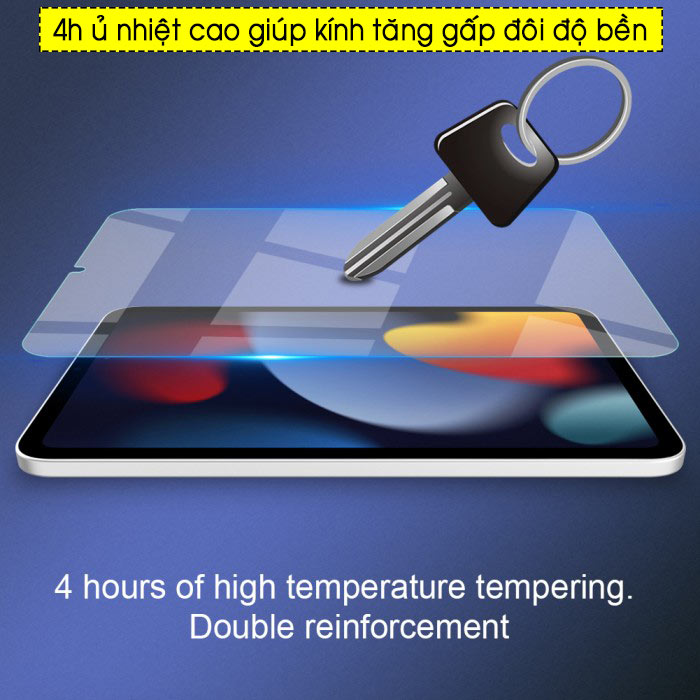 Dán kính cường lực iPad Mini 6 Gen 9 2021 Nillkin H+ 1