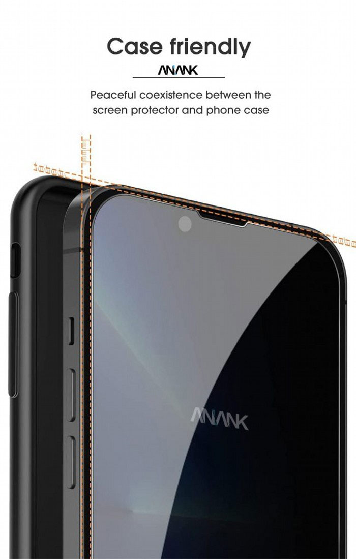 Dán cường lực iPhone 13 Pro Max Anank 3D Curved Clear 1