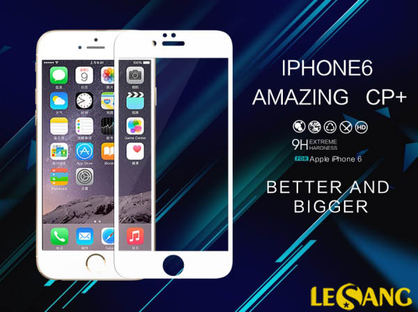 kính cường lực iphone 6 full màn hình