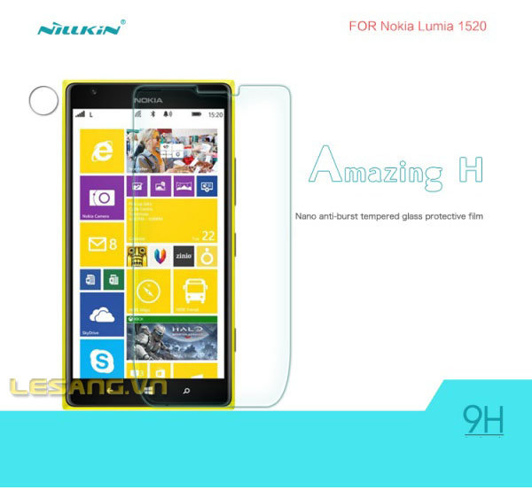 Dán kính cường lực Lumia 1520 Nillkin Amazing 1