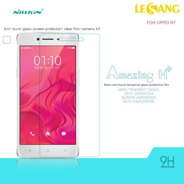 Kính cường lực Oppo R7 Nillkin H+ 1