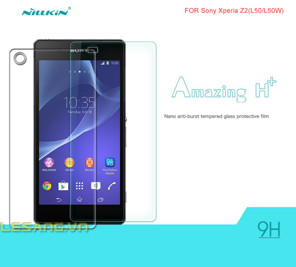 Kính cường lực Sony Z2 Nillkin Amazing H+ 1254