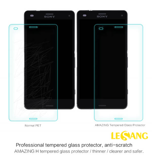 Kính cường lực Sony Z3 Mini Nillkin Amazing 2