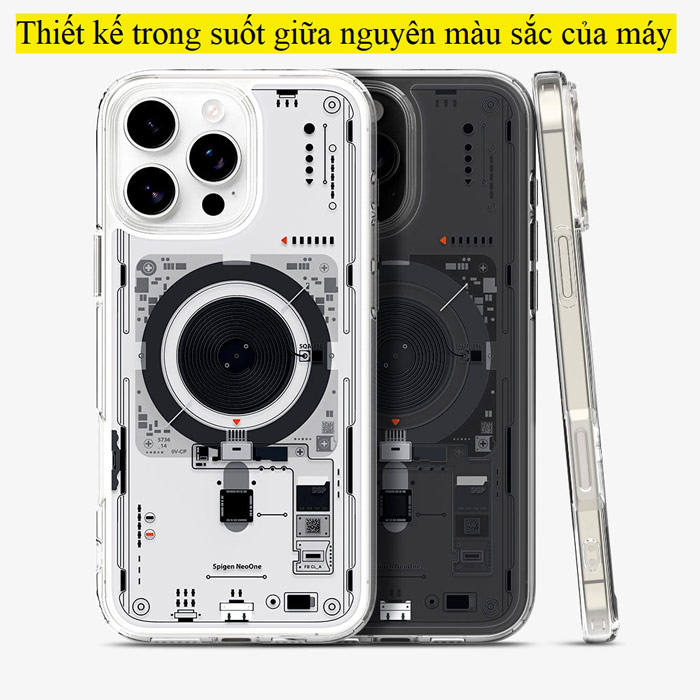 Ốp lưng iPhone 16 Pro Max Spigen Ultra Hybrid Magfit Neo One4242