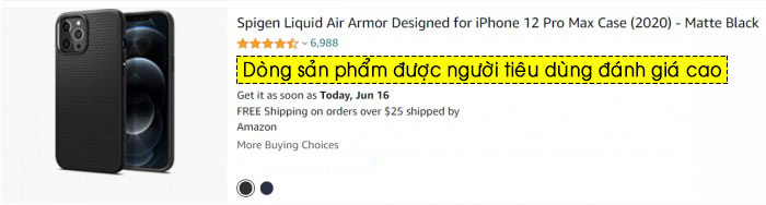 Ốp lưng iPhone 12 Pro Max Spigen Liquid Air Armor 12536