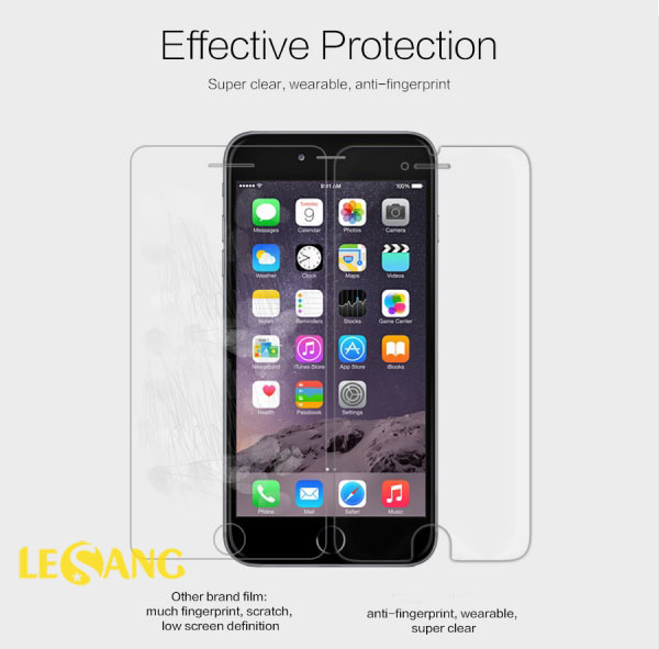 Miếng dán màn hình iphone 6 Maxx 2